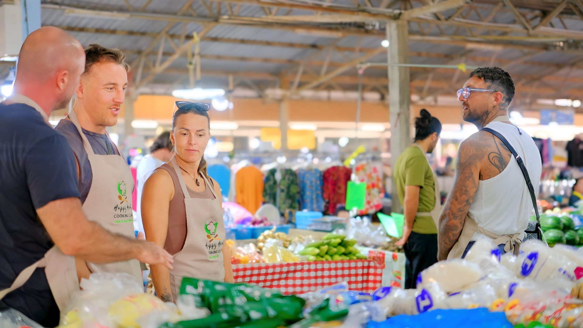 Local market tour with fresh Thai ingredients in Chiang Mai